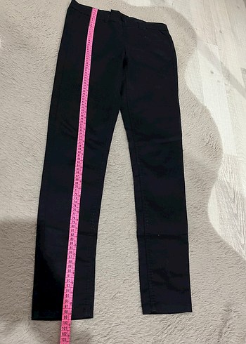 Fermuarlı Siyah Kadın Pantolon - Görsel 3