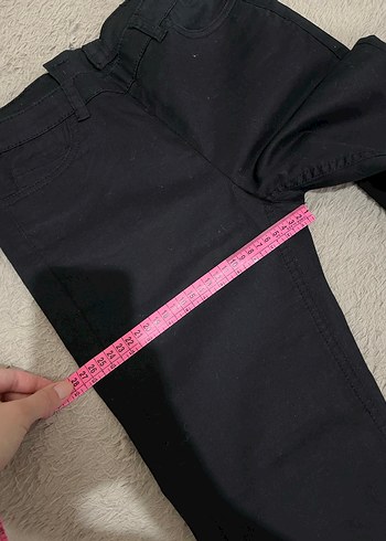 Fermuarlı Siyah Kadın Pantolon - Görsel 6