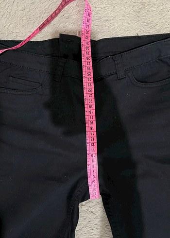 Fermuarlı Siyah Kadın Pantolon - Görsel 7