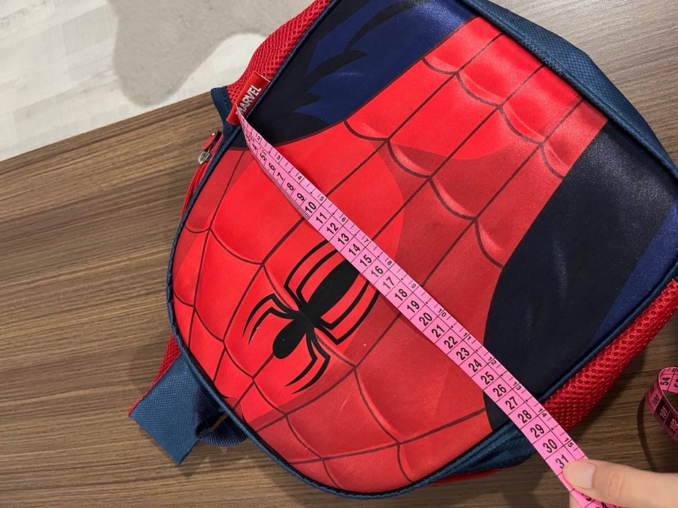 Kırmızı Örümcek Adam Çocuk Sırt Çantası - Görsel 5