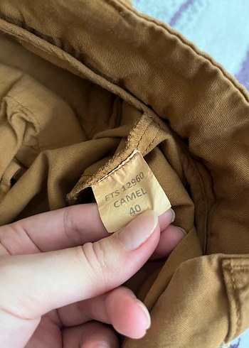 Bol Kesim Kadın Pantolon - Görsel 4