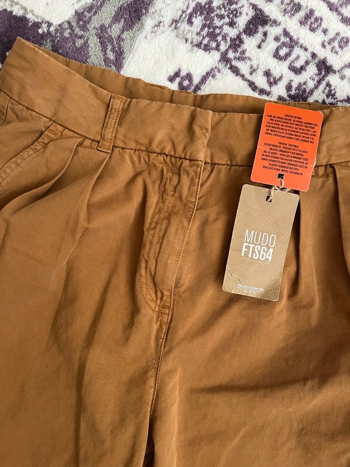 Bol Kesim Kadın Pantolon - Görsel 2