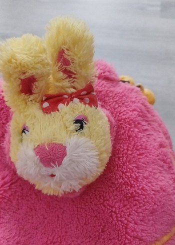 Beden Renkli Pembe Peluş Oyuncak