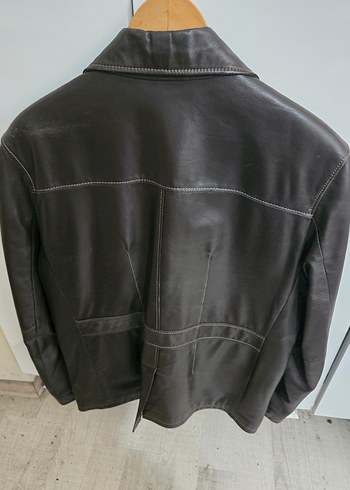 Düğmeli Kahverengi Erkek Ceket - Görsel 6