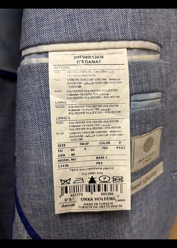 Damat tween Erkek Ceket Notch Yaka Regular Fit - Görsel 5