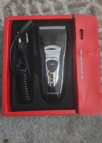 Lesima Gri Şarjlı Tıraş Makinesi - Görsel 3