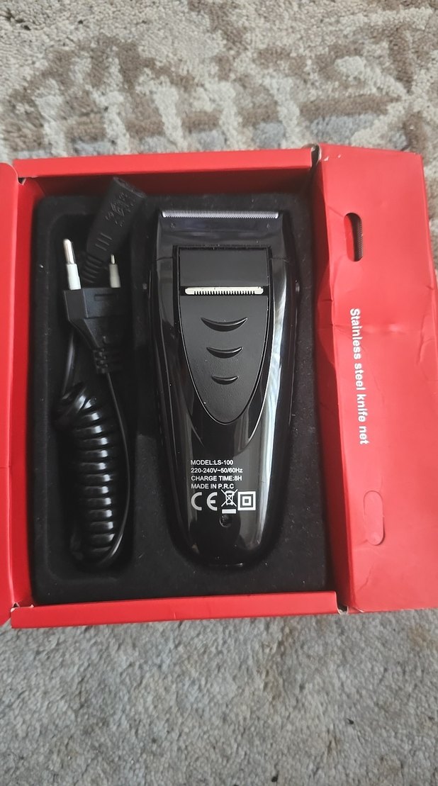 Lesima Gri Şarjlı Tıraş Makinesi - Görsel 2