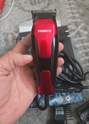 PRINCO Blue Perfect Karbon Çelik Profesyonel Saç Kesme Makinesi - Görsel 6