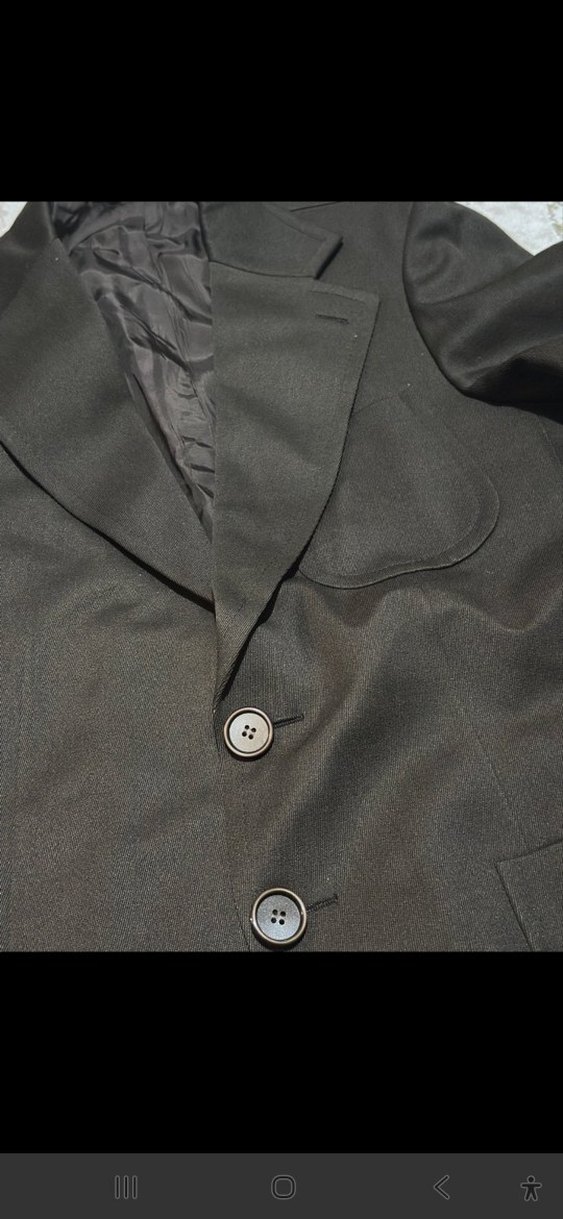 Düğmeli Kahverengi Erkek Ceket - Görsel 2