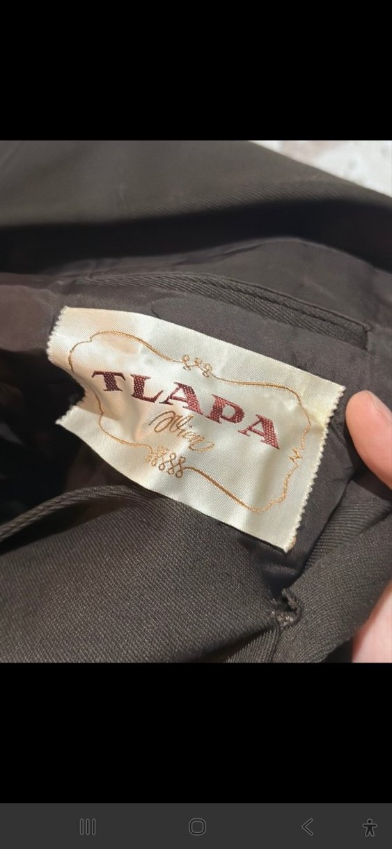 Düğmeli Kahverengi Erkek Ceket - Görsel 3