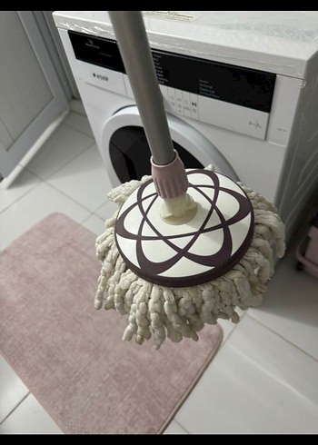 Pazariz Vileda Katlanır Dönerli Mop Seti - Görsel 6