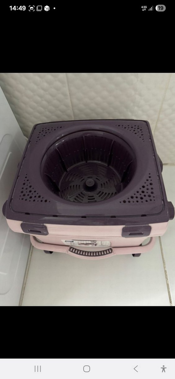 Pazariz Vileda Katlanır Dönerli Mop Seti - Görsel 3