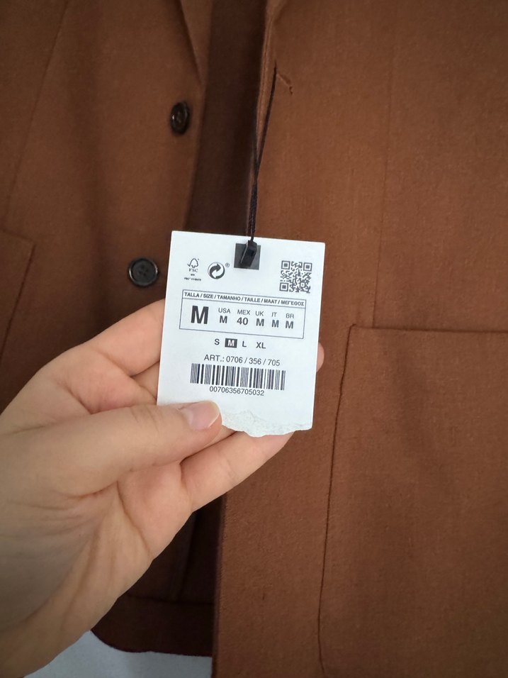 Zara erkek blazer - Görsel 2