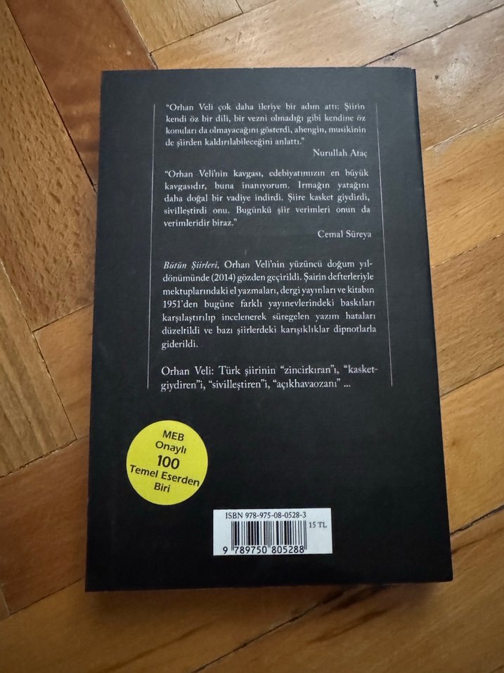 Orhan Veli Bütün Şiirleri - YKY - Görsel 2