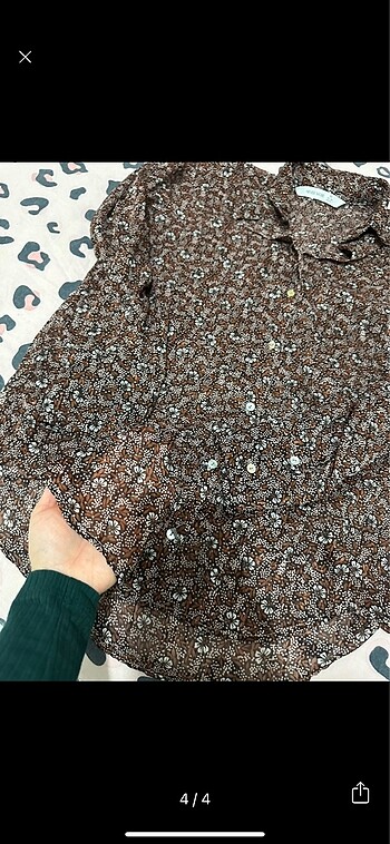 Şifon gömlek - Görsel 2