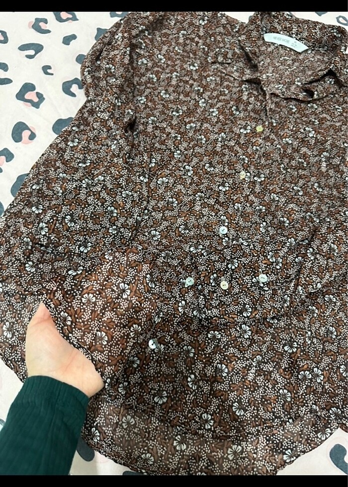 Şifon gömlek - Görsel 2