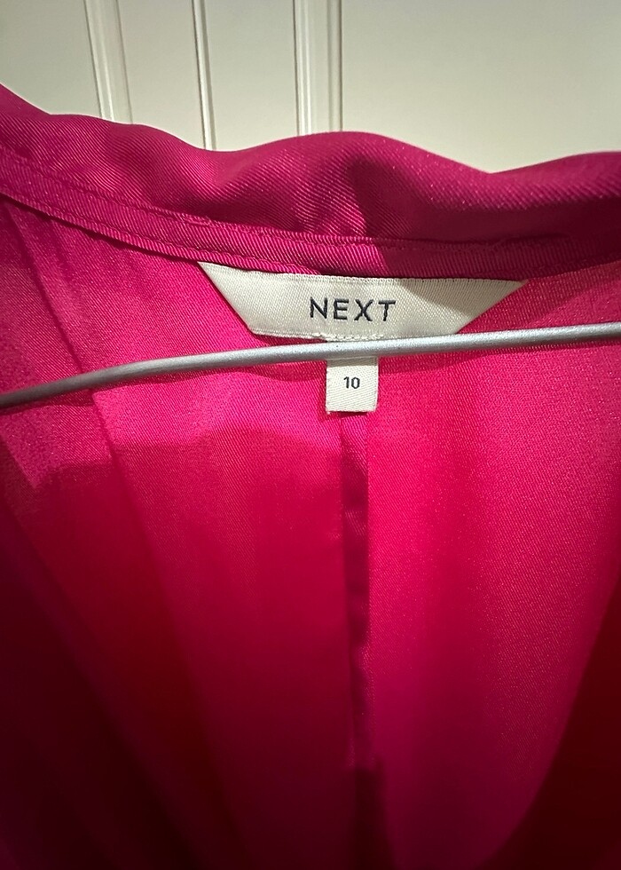 Saten gömlek elbise - Görsel 4