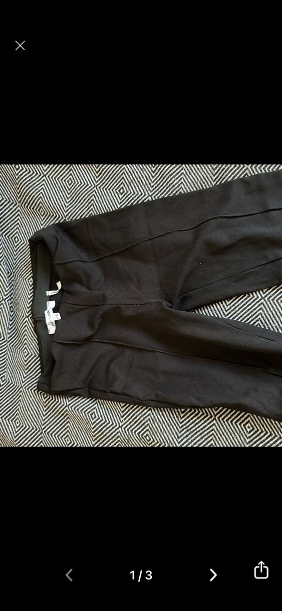 Kadın Siyah Pantolon - Görsel 2