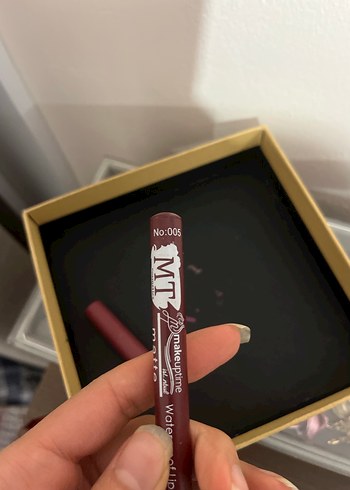 Bordo Ruj Kalemi - Görsel 3