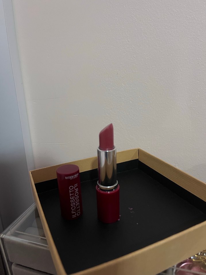 Bordo Renkli Mat Ruj - Görsel 3