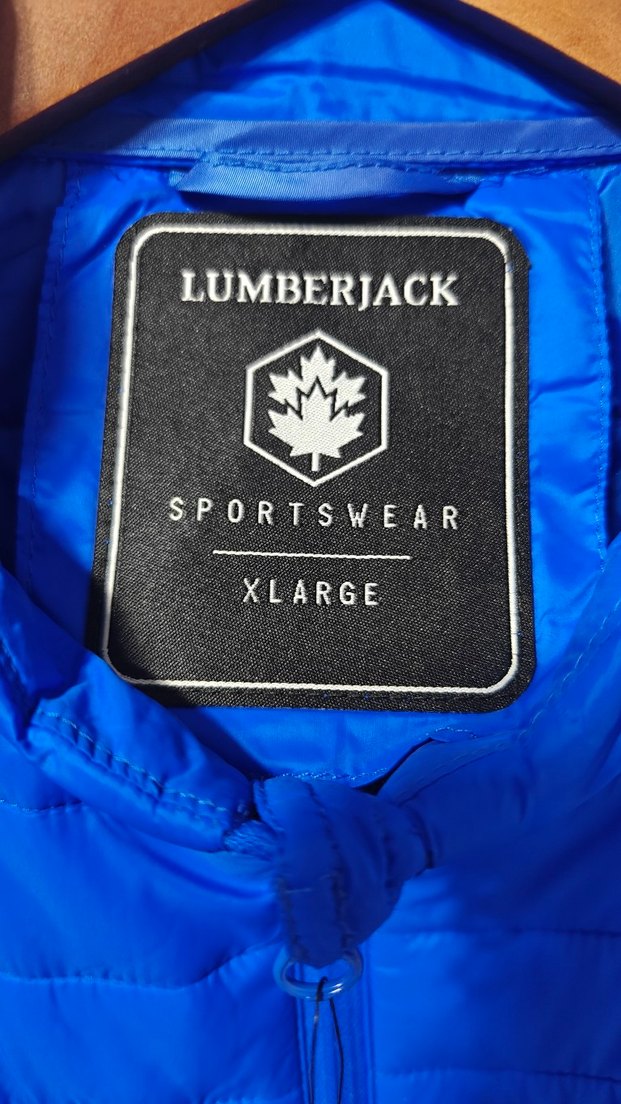 Lumberjack Erkek Mavi Fermuarlı Yelek L - Görsel 3