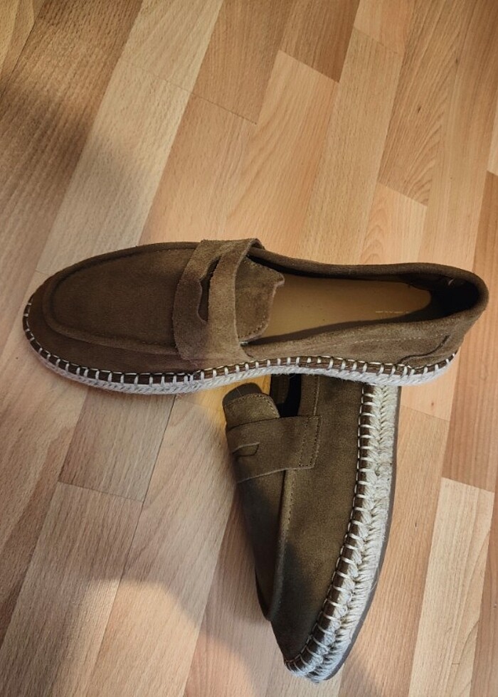 ZARA YENİ SEZON ESPADRİL SİFİR 43 NUMARA - Görsel 2