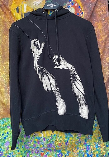 Kaft siyah sweatshirt