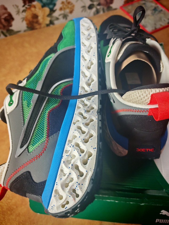 Puma Çok Renkli Elastik Bağcıklı Erkek Spor Ayakkabı - Görsel 3