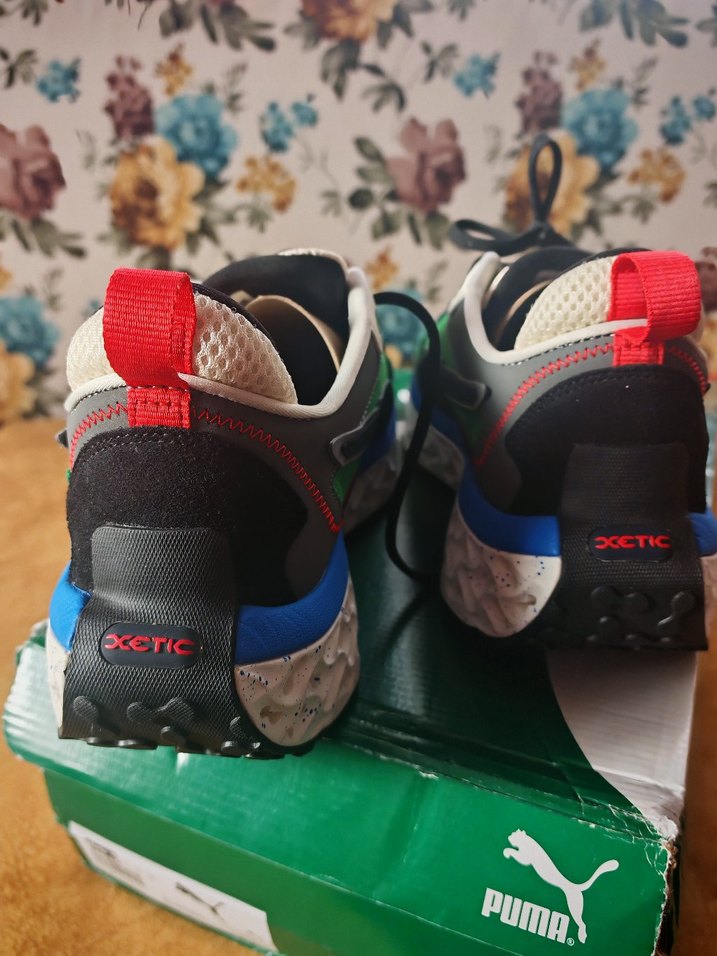 Puma Çok Renkli Elastik Bağcıklı Erkek Spor Ayakkabı - Görsel 5