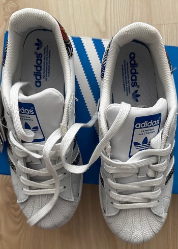 Adidas Adidas SüperStar Kadın Beyaz Spor Ayakkabısı 37,5 numara