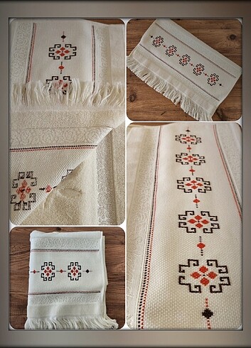 Etamin Işleme Havlu 