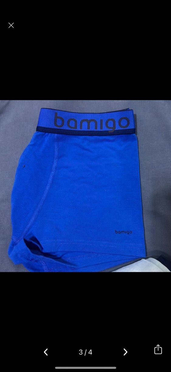 Bamigo Erkek Mavi Baskılı Boxer - Görsel 3