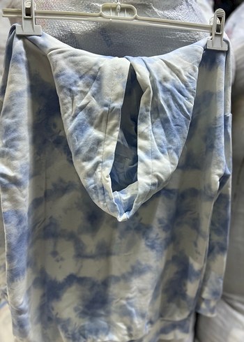 Kız Çocuk Gri Batik Desenli Sweatshirt - Görsel 2