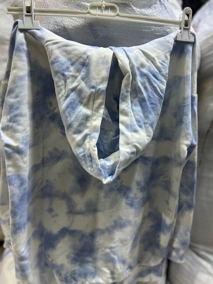 Kız Çocuk Gri Batik Desenli Sweatshirt - Görsel 2