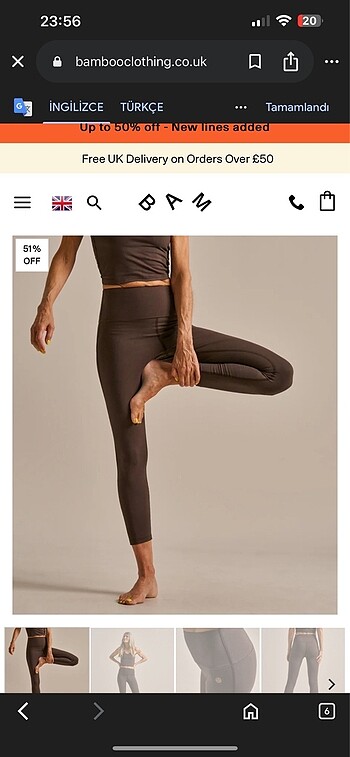 s Beden kahverengi Renk Yoga Tayt