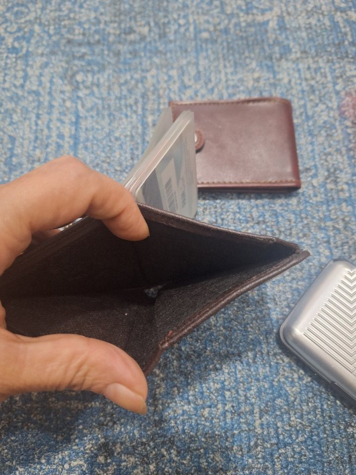 Kahverengi Erkek Cüzdan Seti - Görsel 2