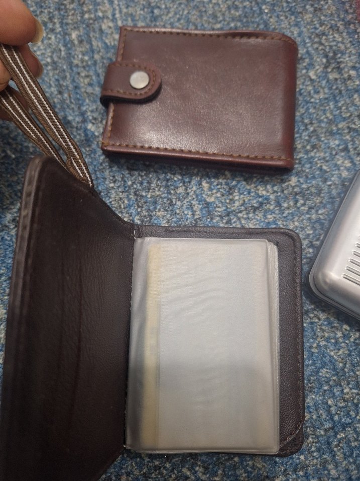 Kahverengi Erkek Cüzdan Seti - Görsel 3