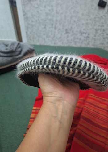 Diğer Gri Yün Kadın Şapka şal hediyesi