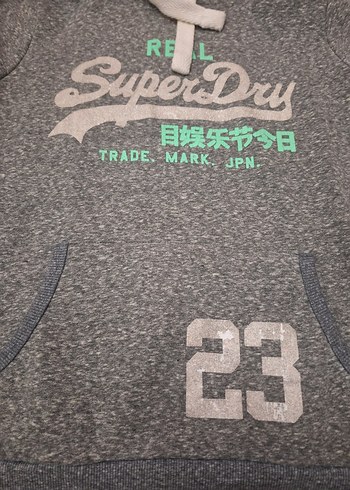 s Beden Gri Uzun Kollu Kadın Sweatshirt 13 yaş üstü
