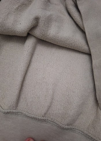 xl Beden Bej Kapüşonlu Oversize Sweatshirt kalip büyük