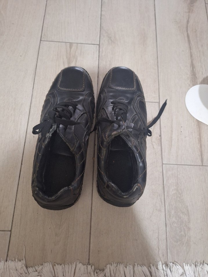 Erkek Ayakkabı Bağcıkları deri 44 - Görsel 5