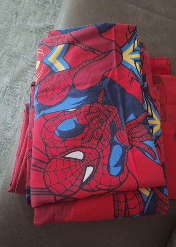 Renkli Baskılı Örümcek Adam Nevresim Seti - Görsel 5