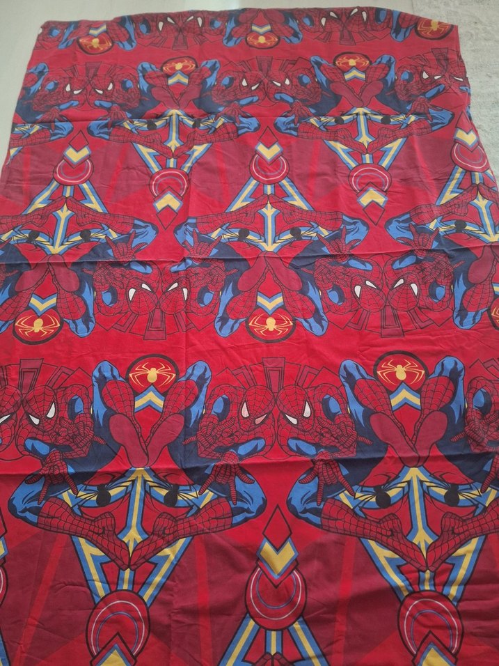 Renkli Baskılı Örümcek Adam Nevresim Seti - Görsel 3