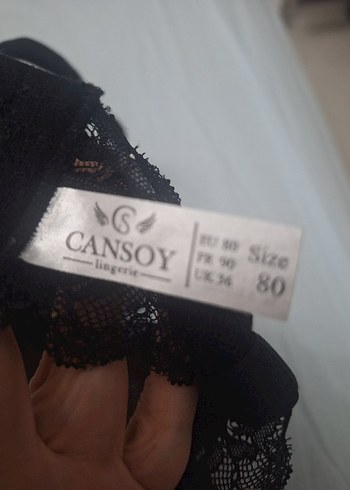 Siyah Dantelli Goth Mini Sütyen ve Külot Takımı sıfır beden 80 - Görsel 4