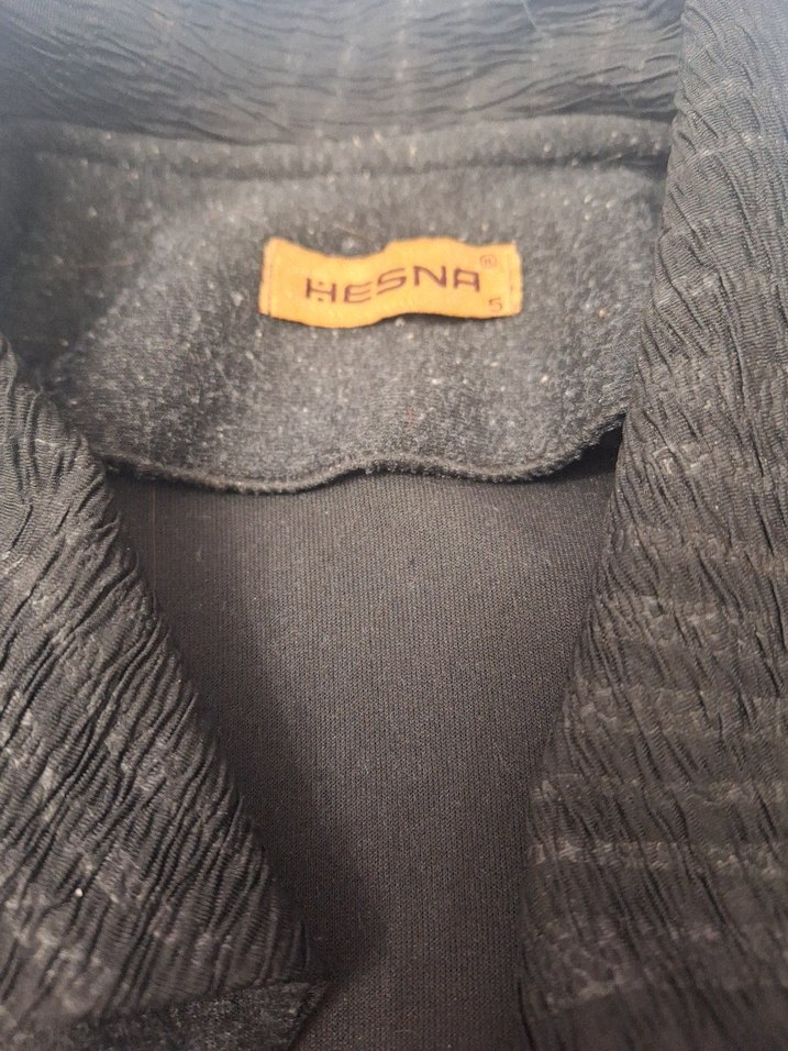 Düğmeli Midi Kadın Keten Kaban - Görsel 5