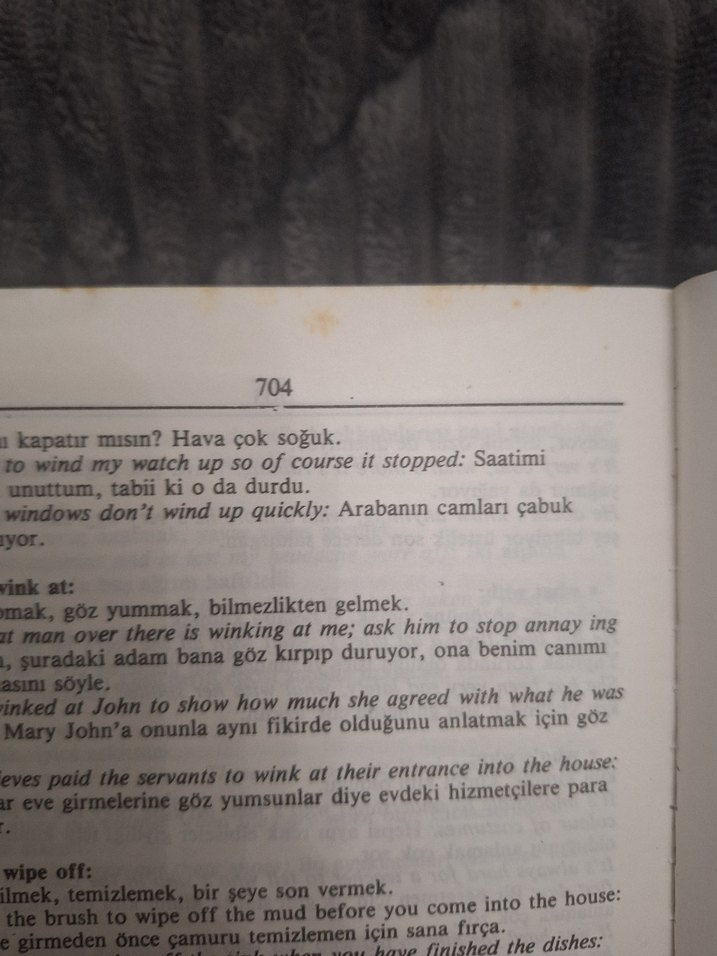 Büyük İngilizce-Türkçe Sözlük - Görsel 5