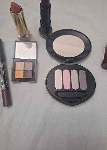 Koyu Kahverengi Makyaj Seti 3 adet oje hediyesi - Görsel 2