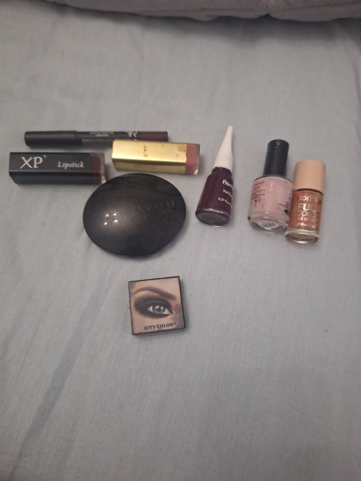 Koyu Kahverengi Makyaj Seti 3 adet oje hediyesi - Görsel 4