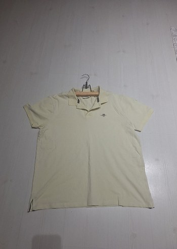 Bej Keten Erkek Polo Tişört orjinal