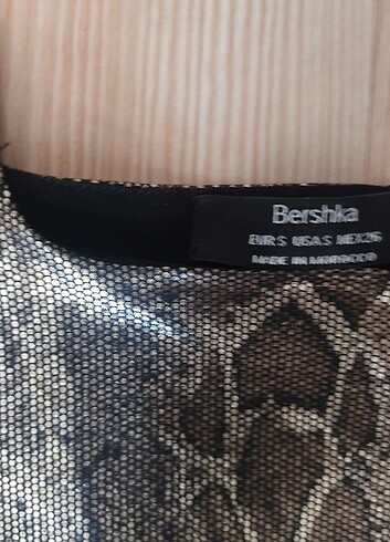 Bershka Bershka crop- bluz- parlak 